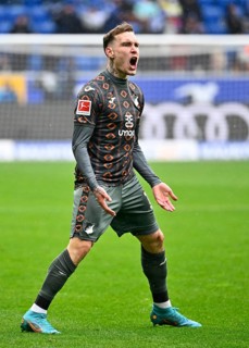 Goal celebration David Raum TSG 1899 Hoffenheim