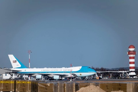 Air Force One visit