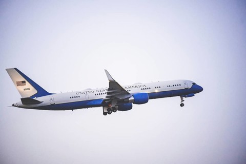 Air Force One visit