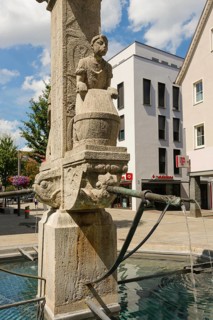 Tanners' and dyers' fountain in Wilhelmstrasse by Professor Josef Zeitler