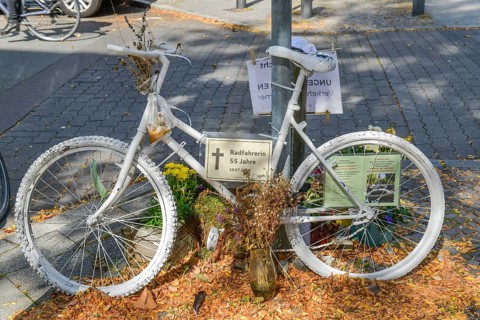 Ghost bike