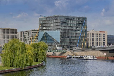 Cube office building