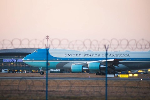 Air Force One visit