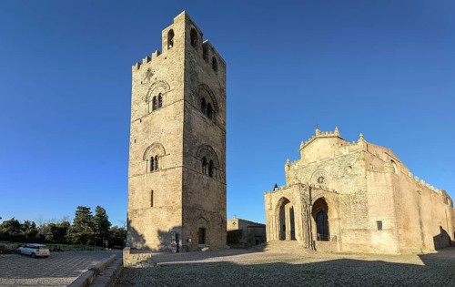 Chiesa Madre Cathedral with bell tower