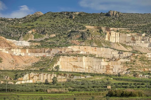 Marble quarry