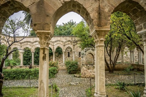 Cloister Chiesa San Giovanni degli Eremiti