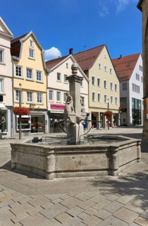 Tanners' and dyers' fountain in Wilhelmstrasse by Professor Josef Zeitler