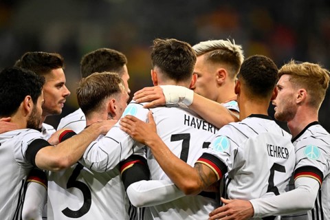 Goal celebrations Kai Havertz GER