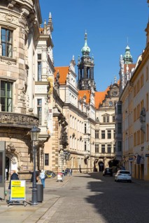 Schlossstrasse with castle