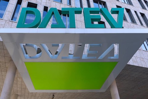 Main entrance of DATEV