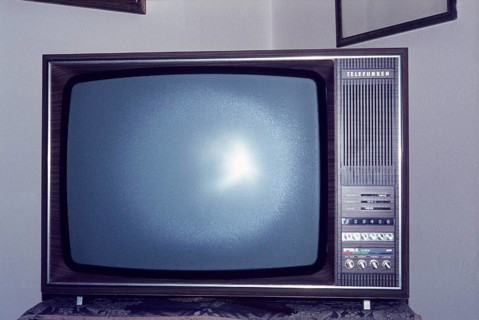 The new colour television