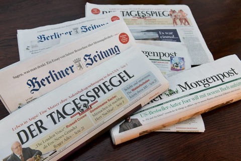 Berlin newspapers Der Tagesspiegel