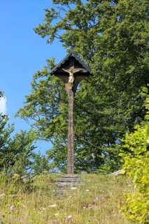 Crucifix at the end of the Kreuzweg Weiler