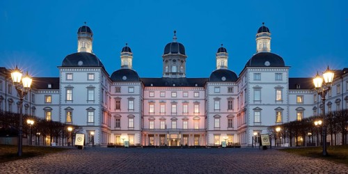 Bensberg Castle in the evening