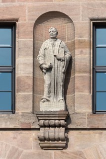Stone sculpture by Nikolaus Thaddaeus von Goenner