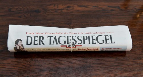 Newspaper Der Tagesspiegel