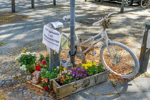 Ghost bike