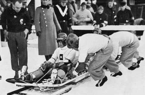 Bobsleighing
