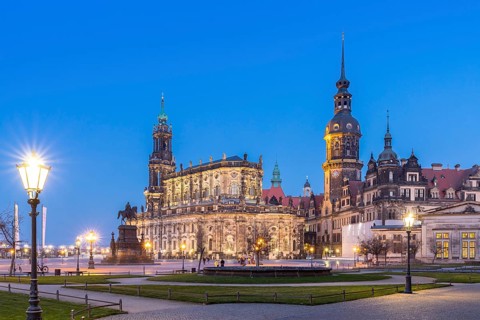Court Church and Palace with Hausmannsturm