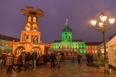Christmas Market at Charlottenburg Palace