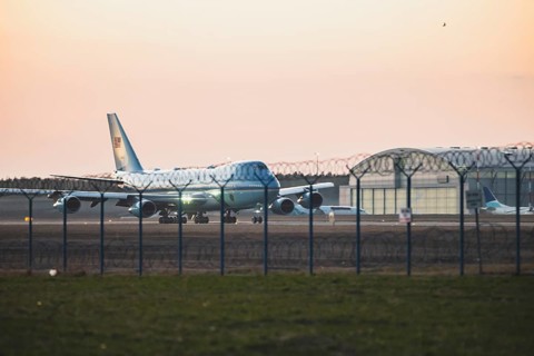 Air Force One visit