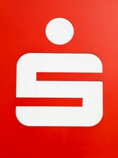 Sign and logo Sparkasse