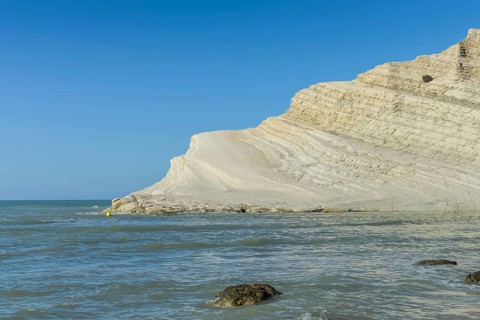 Limestone cliffs Scala dei Turchi