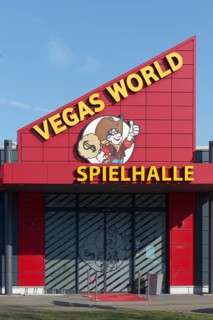 Entrance to Vegas World amusement arcade