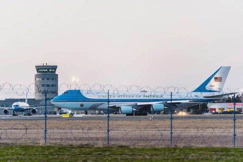 Air Force One visit
