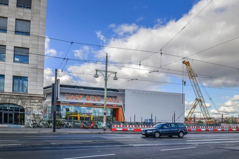 Planned building site Amazon high-rise