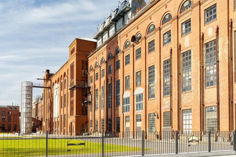 Building of the briquette factory