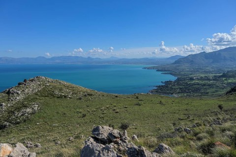 Coast at Pizzo des Corvo in the Zingaro Nature Reserve