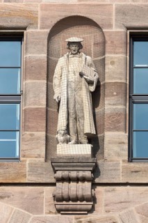 Stone sculpture by Rudolf Sigmund von Holzschuher