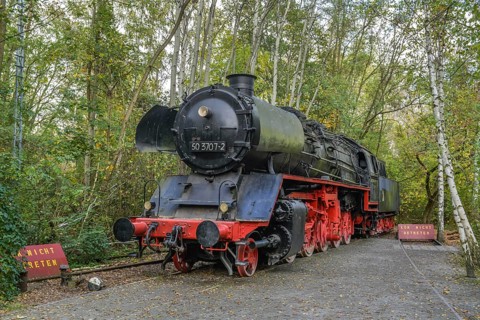 Discarded locomotive class 50