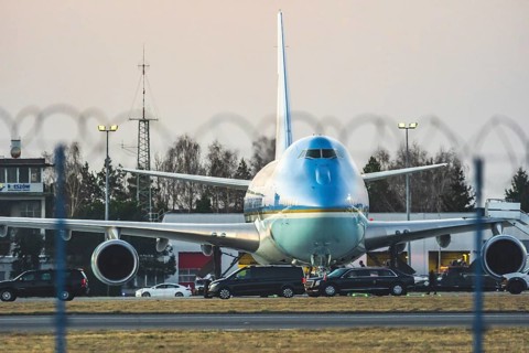 Air Force One visit