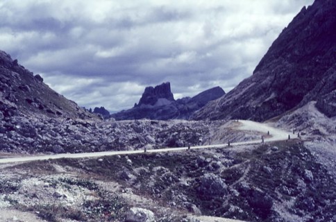 At the Valparola Pass