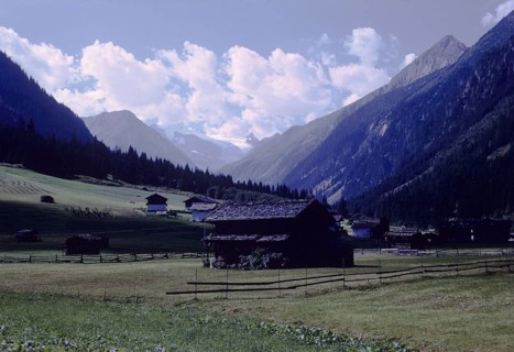 View of the Stubai Alps