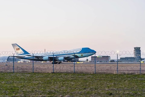 Air Force One visit