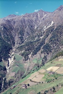 Mountain farms near St. Martin