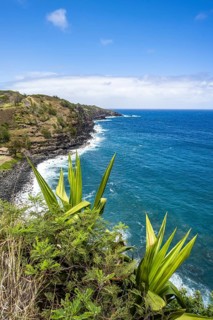Kuestenabschnitt bei Kahakuloa Bay