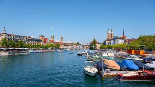Fraumuenster and Grossmuenster