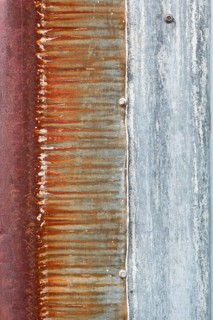 Old rusty sheet metal abstract background texture