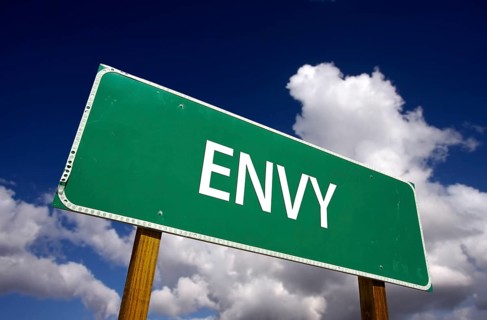 Envy road sign