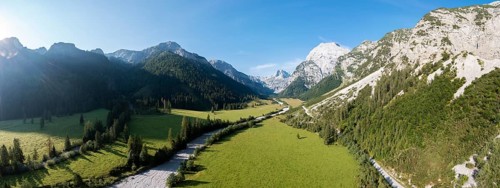 Idyllic mountain landscape