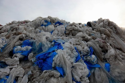Plastikfolien fuer das Recycling