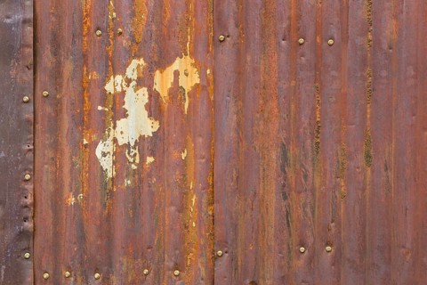 Old rusty sheet metal abstract background texture