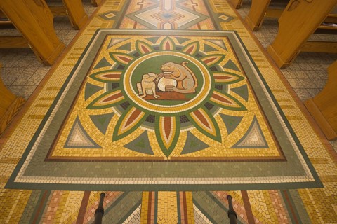 Mosaiken in der Basilika Saint-Anne-de-Beaupre