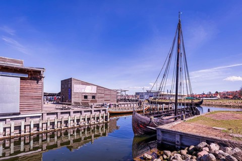 A Viking ship