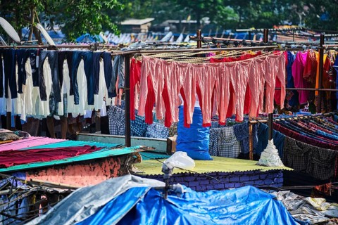 View of Dhobi Ghat