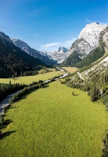 Idyllic mountain landscape